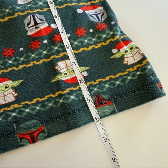 Hanna Anderson-Women’s Star Wars- Grogu-Mandalorian- Holiday-Christmas-PJS-Set-M - Picture 4 of 13